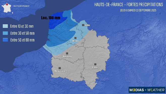Vent, orage, risque de crue : le mauvais temps s'installe 