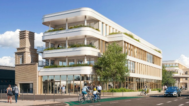 À Coudekerque-Branche, le centre d’affaires Créanor entame une vaste modernisation et reconstruction.