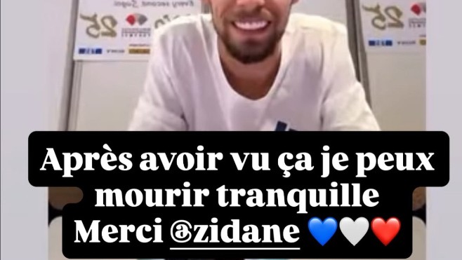 Le champion du monde du 10 000m Jimmy Gressier félicité par... Zidane !