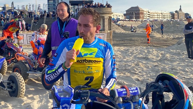 Beach-Cross de Berck : une troisième victoire en quad pour Randy Naveaux !