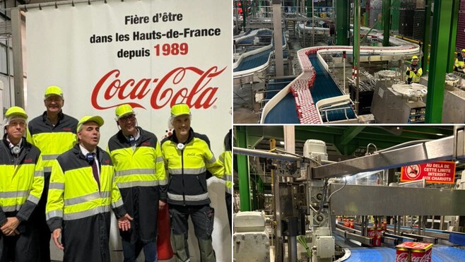 Coca-Cola renforce son site de Socx avec 68 M€ d’investissement