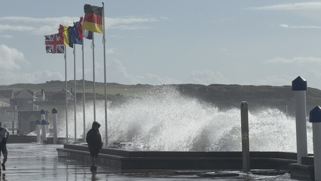 Tempête Benjamin : des rafales à 110km/ déjà relevées, la vitesse est limitées sur les autoroutes