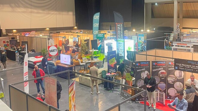 Boulogne: le salon de l'habitat et de l'immobilier se poursuit jusqu'à ce soir à l'Embarcadère