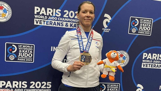 Marck : Adeline Dezoteux, championne du monde de judo vétéran !