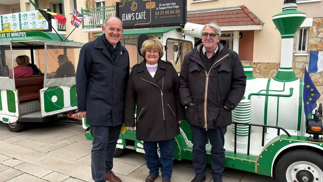 Le Touquet : Laurette, la conductrice et la voix du petit train tire sa révérence après 28 ans de service