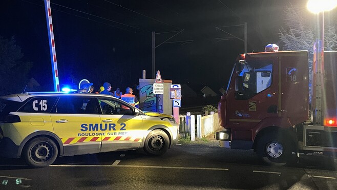 Wimille : un homme grièvement blessé après avoir été heurté par un train, trafic ferroviaire interrompu
