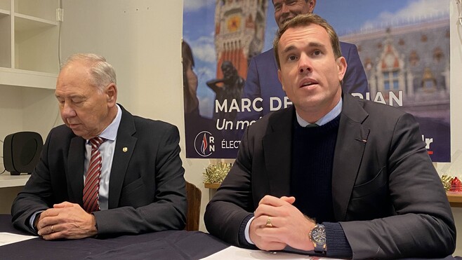 Sans surprise, le député RN Marc de Fleurian se présente pour devenir le futur maire de Calais.