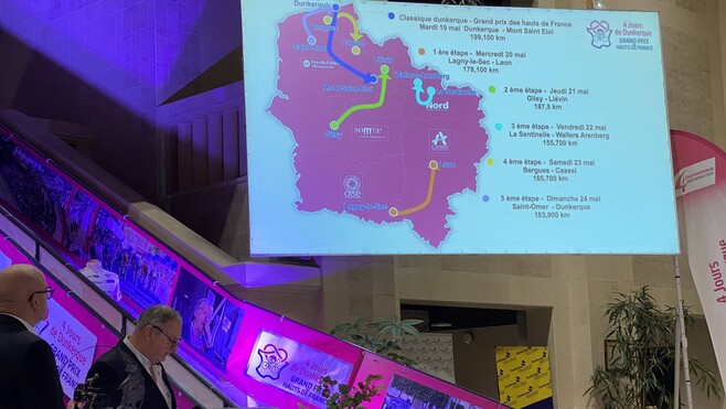 Cyclisme : les 4 Jours de Dunkerque 2026 vont couvrir toute la région.