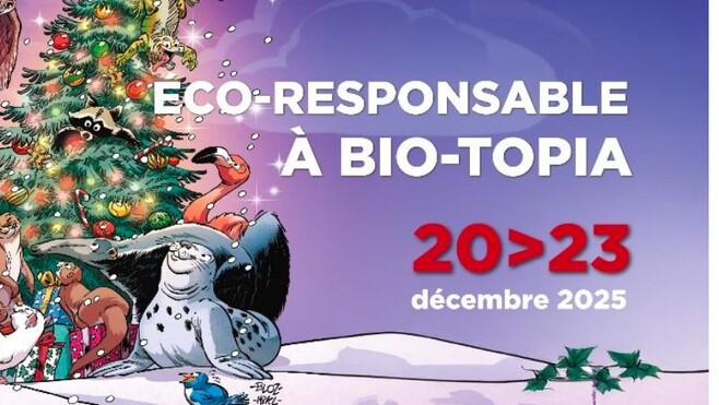 À Fort-Mardyck, les animaux du parc Bio-Topia invitent les familles à fêter Noël de façon éco-responsable. 