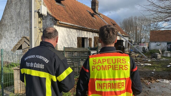 Audruicq : une famille de quatre personnes relogée après l’incendie de sa maison