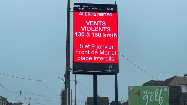 Comment la Côte d'Opale se prépare avant l'arrivée de la tempête Goretti