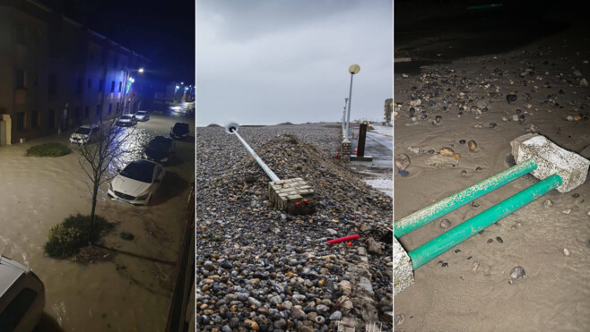 Tempête Goretti : à Cayeux-sur-Mer, des dégâts considérables et un projet de protection toujours en attente