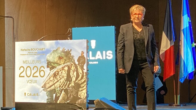 Calais : la maire Natacha Bouchart flirte avec le bilan de son mandat lors des vœux