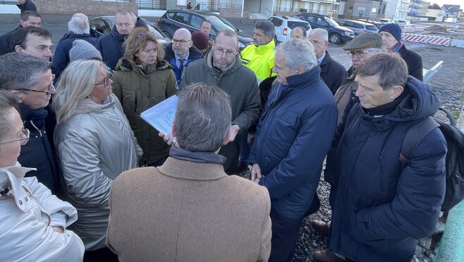 Tempête Goretti : après la visite du préfet, des avancées concrètes pour protéger le littoral picard