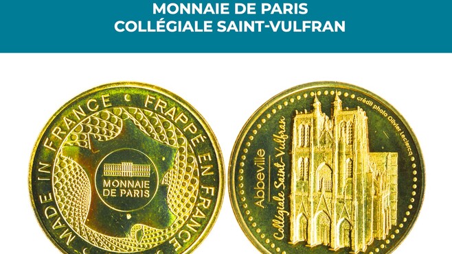 Monnaie de Paris : Une pièce de collection rend hommage à la Collégiale Saint-Vulfran à Abbeville !