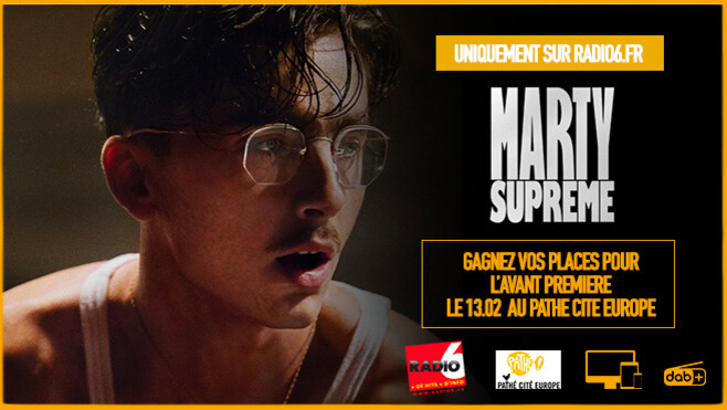 JEU WEB - Gagnez vos entrées pour l'avant-première du film MARTY SUPREME au Pathé Cité Europe le 13 février à 20h30