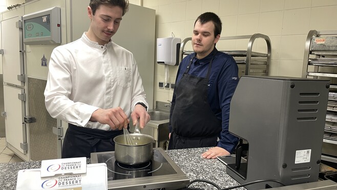 Le Touquet : un élève du lycée hôtelier au Championnat de France du dessert 2026