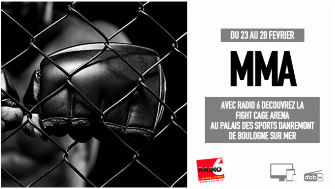 Radio 6 vous invite à la Fight Cage Arena 2