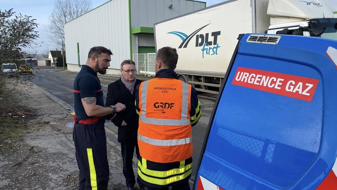 Abbeville : fuite de gaz rue Brumaire