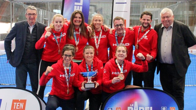 Le TC Boulogne champion de Nationale 2 féminine de Padel et monte en Nationale 1