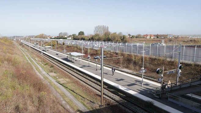La gare de Calais-Fréthun désormais totalement accessible aux personnes à mobilité réduite, poussettes et valises !
