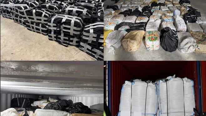 Plus de 13 tonnes de cocaïne saisies en moins de deux semaines au port de Dunkerque ! 
