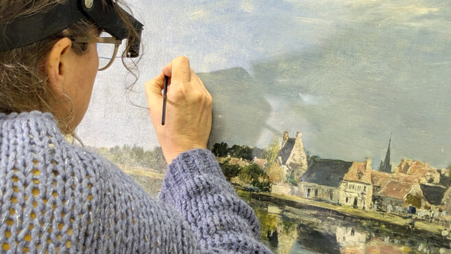 Cinq tableaux du musée de Boulogne-sur-Mer restaurés avant de s'envoler vers le Japon