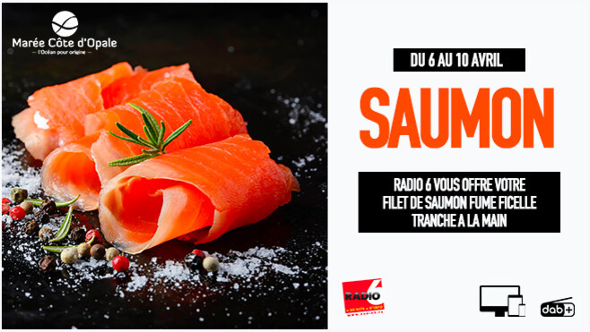 Gagnez votre plaque de saumon fumé avec Marée Côte d'Opale au Portel