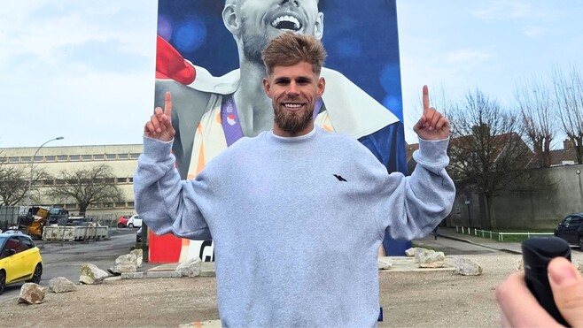 A Lille, pas de record du monde, mais un nouveau record d'Europe pour Jimmy Gressier