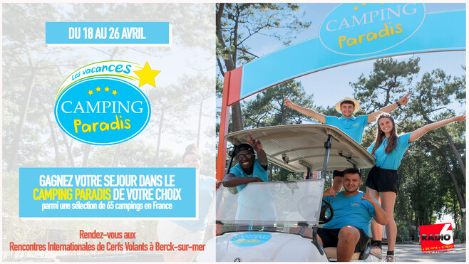 RICV 2026 - Gagnez votre séjour avec CAMPING PARADIS