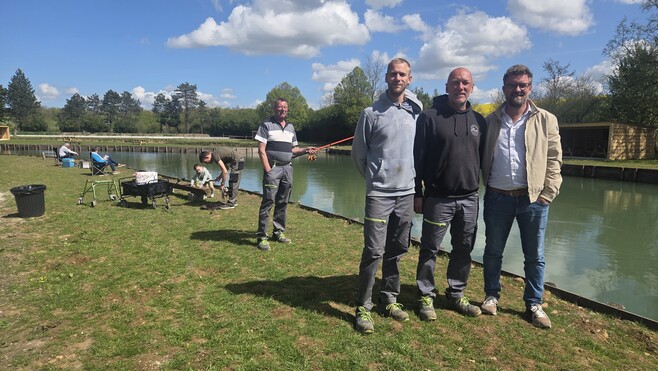Bazinghen: sous l'eau pendant plus de 15 ans, les étangs de Rouge-Berne retrouvent la pêche après 1,5 millions d'euros de travaux