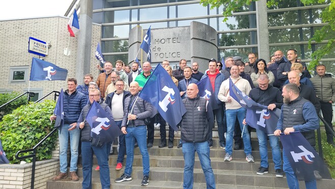 Police aux frontières : les agents “oubliés” dénoncent une injustice et tirent la sonnette d’alarme à Coquelles