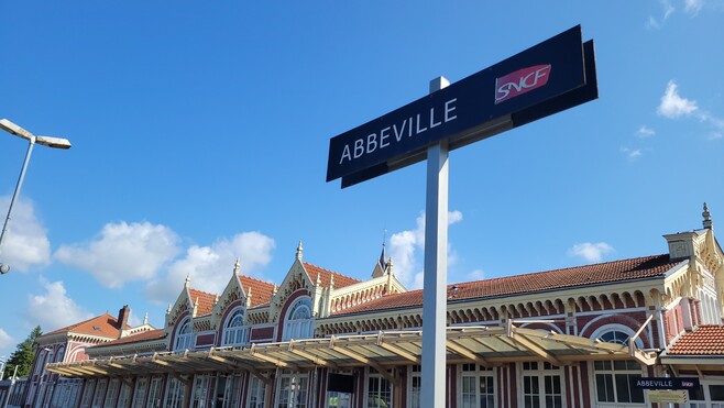 Gare d'Abbeville : un kilomètre de barrières bientôt installées pour contrer les réseaux de passeurs