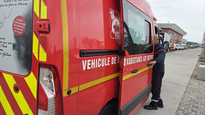 Inxent : une moto et une voiture se percutent, le motard transporté au CHAM