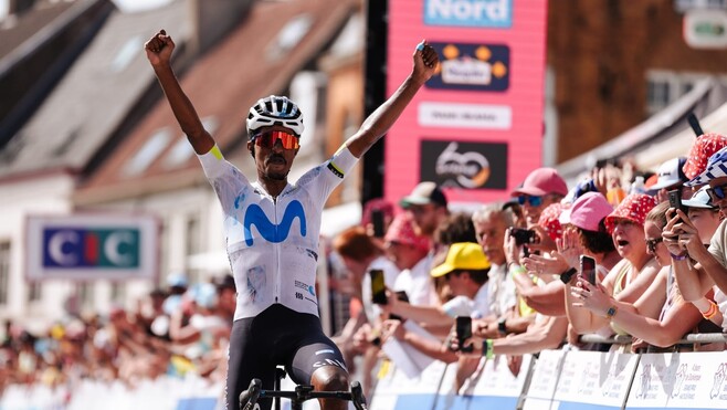 Cyclisme : À Cassel, Natnael Tesfatsion s’offre un anniversaire de rêve sur les 4 Jours de Dunkerque