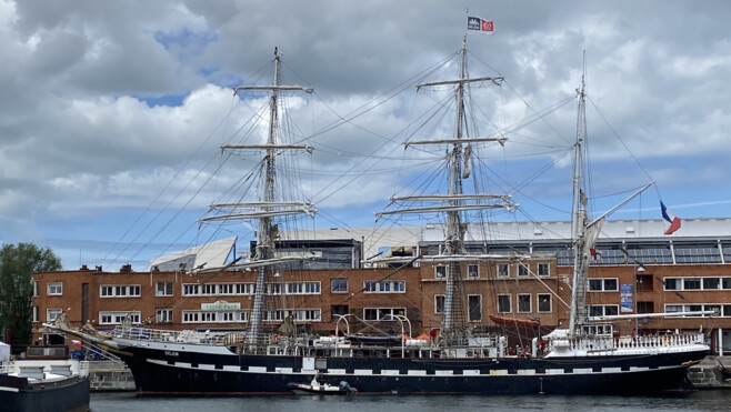 Le Belem fête ses 130 ans à Dunkerque : des visites et un anniversaire exceptionnel ce mercredi