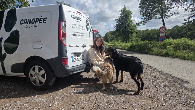 Canopée : le nouveau service qui emmène les chiens du Boulonnais au grand air