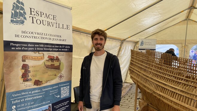 Les escapades Radio6 : À Gravelines, l’Espace Tourville vous plonge dans la construction à taille réelle du navire, le Jean Bart !