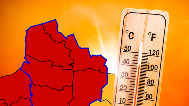 Canicule : le Nord, le Pas-de-Calais, et la Somme basculent en vigilance rouge mercredi