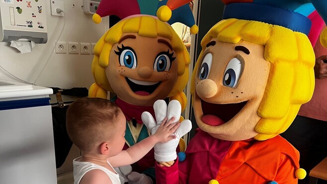 Le Parc Bagatelle et le CHAM offrent un moment d’évasion aux enfants hospitalisés en pédiatrie !