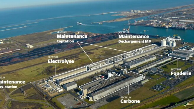 Un salarié grièvement blessé dans un accident du travail à Aluminium Dunkerque.