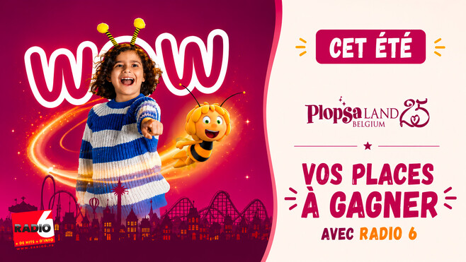 Avec la roue aux cadeaux, gagnez vos entrées pour Plopsaland La Panne