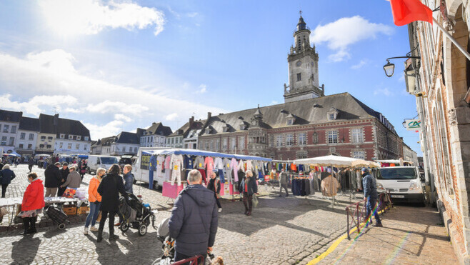 Les Escapades Radio 6 vous emmènent faire le marché d’Hesdin-la-Forêt !