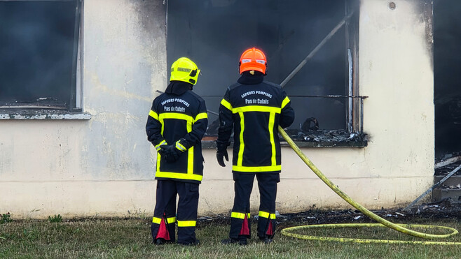 Brêmes : un feu de dépendance accolée à une habitation, aucune victime