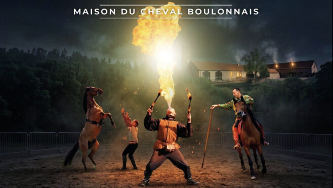 Samer : un spectacle équestre pyrotechnique à découvrir cet été à la Maison du Cheval Boulonnais