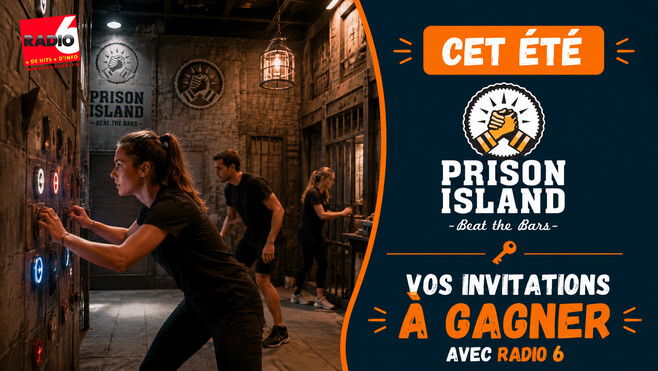 Tournez la Roue aux Cadeaux Radio 6 et gagnez vos entrées pour Prison Island Côte d'Opale !