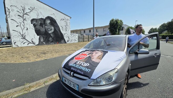 Calais: 6 mois après son suicide, les proches de Sylvana défilent pour 