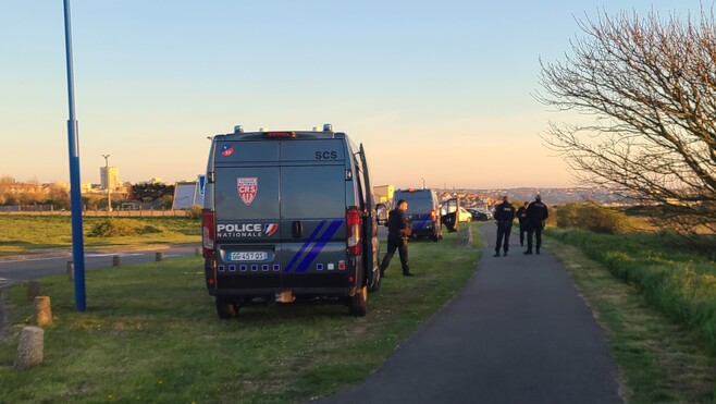 Blériot-Plage : un CRS blessé lors d'une intervention contre un départ de migrants