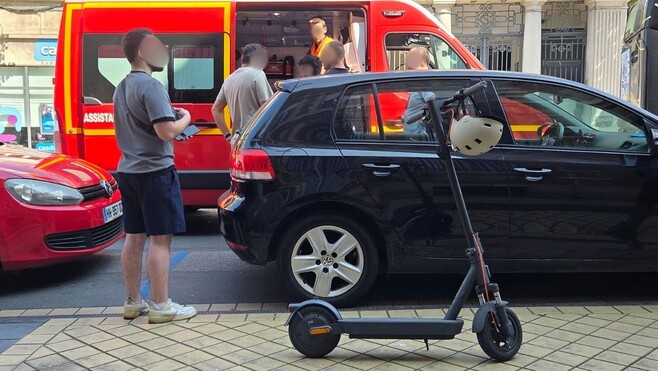 Hesdin-la-Forêt : un homme blessé dans un accident de trottinette avenue de la Piscine