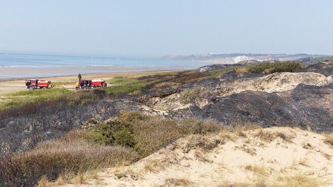 Incendie du Mont-Saint-Frieux : l’hypothèse d’un départ de feu lié à des migrants au cœur des interrogations. 